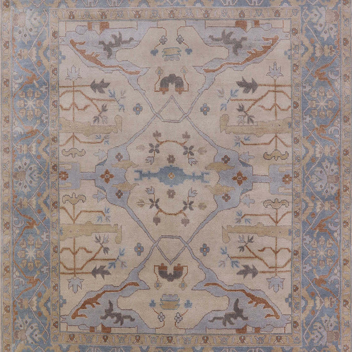 Mid-Century Modern Rose Purple Oriental Rug, urb1610