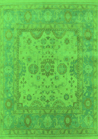 Oriental Green Industrial Rug, urb1611grn