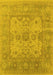 Oriental Yellow Industrial Rug, urb1611yw