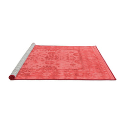 Industrial Red Washable Rugs