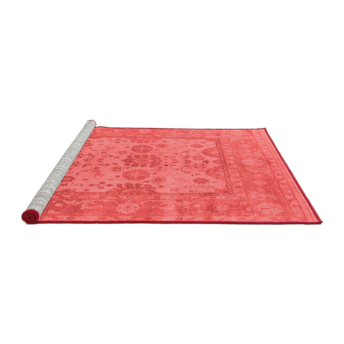 Industrial Red Washable Rugs