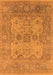 Machine Washable Oriental Orange Industrial Area Rugs, wshurb1612org