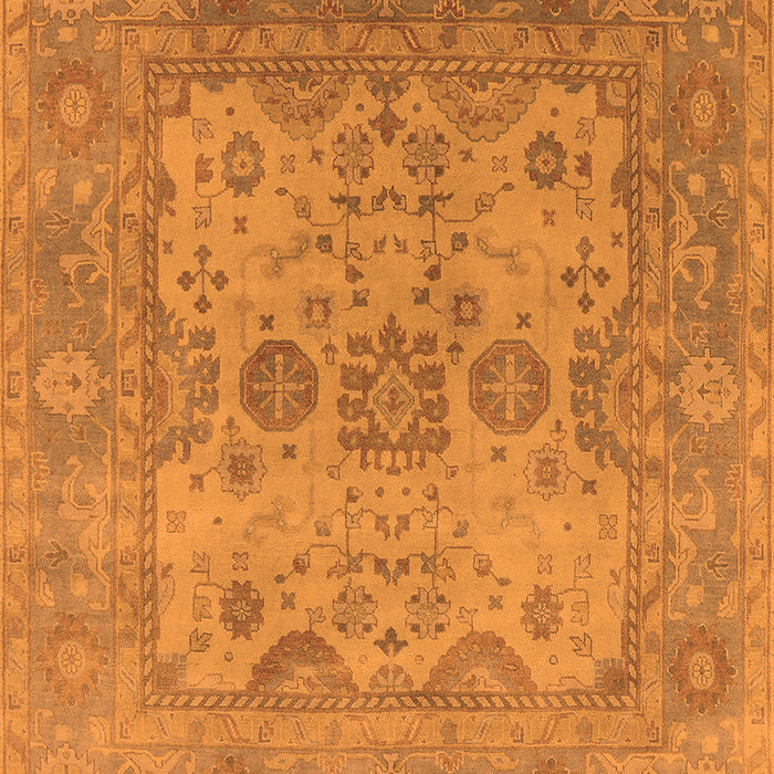 Machine Washable Oriental Orange Industrial Area Rugs, wshurb1612org