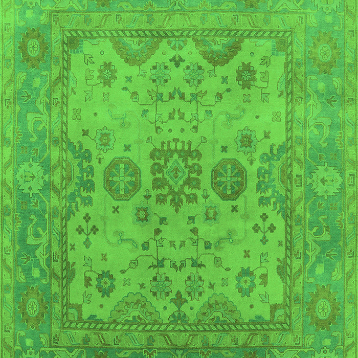 Oriental Green Industrial Rug, urb1612grn