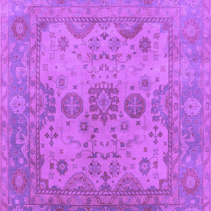Machine Washable Oriental Purple Industrial Area Rugs, wshurb1612pur