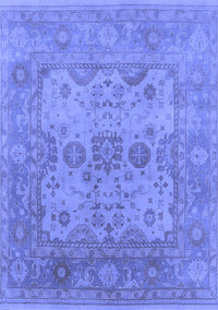 Oriental Blue Industrial Rug, urb1612blu