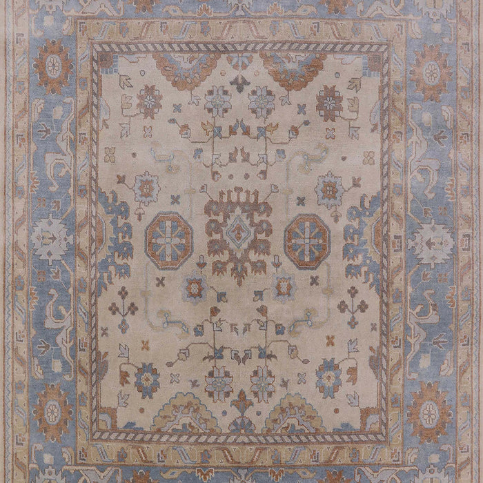 Mid-Century Modern Rose Purple Oriental Rug, urb1612