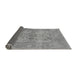 Sideview of Oriental Gray Industrial Rug, urb1612gry