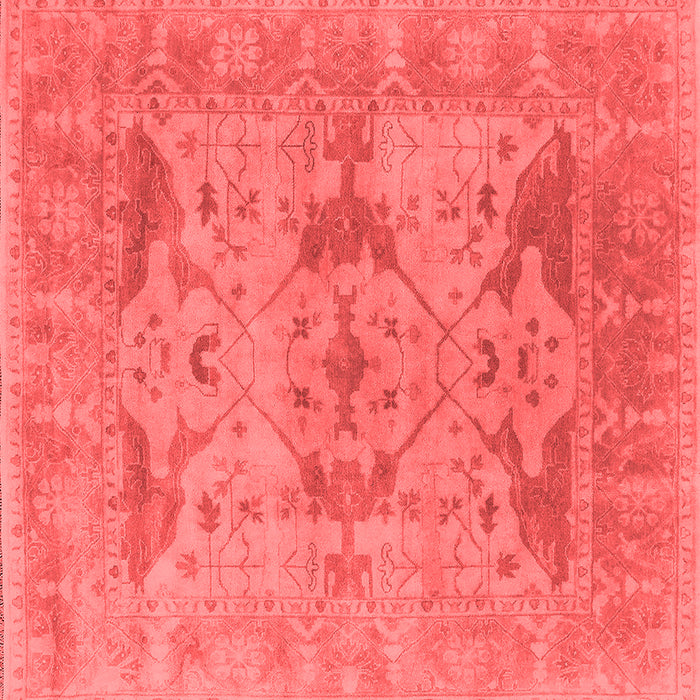 Oriental Red Industrial Rug, urb1613red