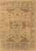 Oriental Brown Industrial Rug, urb1613brn