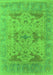 Oriental Green Industrial Rug, urb1613grn