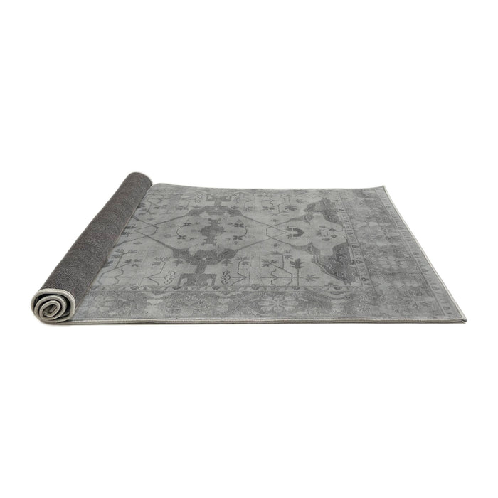 Sideview of Oriental Gray Industrial Rug, urb1613gry