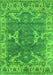 Oriental Green Industrial Rug, urb1614grn