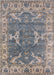 Machine Washable Industrial Modern Cloudy Gray Rug, wshurb1614