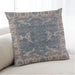 Lifestyle Image of Mid-Century Modern Urban Square Cloudy Gray Throw Pillow, 18 inch by 18 inch, pwurb1614