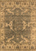 Oriental Brown Industrial Rug, urb1614brn