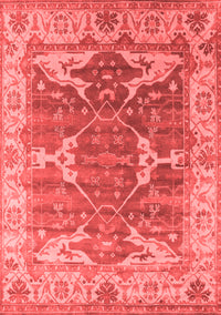 Oriental Red Industrial Rug, urb1615red