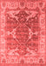 Oriental Red Industrial Area Rugs