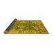 Sideview of Oriental Yellow Industrial Rug, urb1615yw