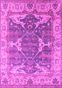 Oriental Pink Industrial Rug, urb1615pnk