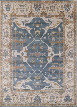 Mid-Century Modern Sandstone Brown Oriental Rug, urb1615