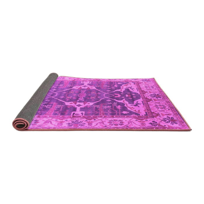 Sideview of Oriental Pink Industrial Rug, urb1615pnk