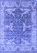 Oriental Blue Industrial Rug, urb1615blu