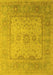 Oriental Yellow Industrial Rug, urb1616yw