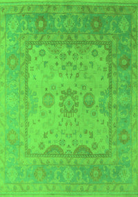 Oriental Green Industrial Rug, urb1616grn