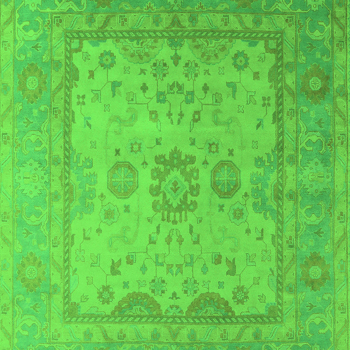 Oriental Green Industrial Rug, urb1616grn