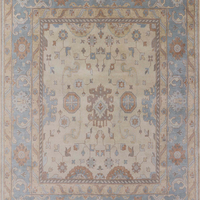 Mid-Century Modern Rose Purple Oriental Rug, urb1616