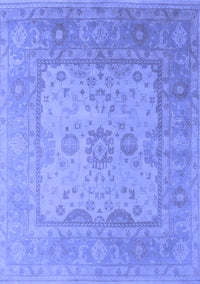 Oriental Blue Industrial Rug, urb1616blu