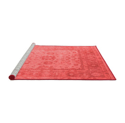 Industrial Red Washable Rugs
