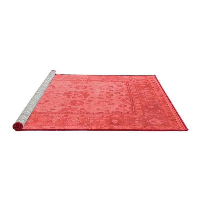 Industrial Red Washable Rugs