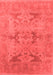 Oriental Red Industrial Area Rugs