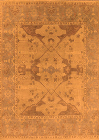 Oriental Orange Industrial Rug, urb1617org