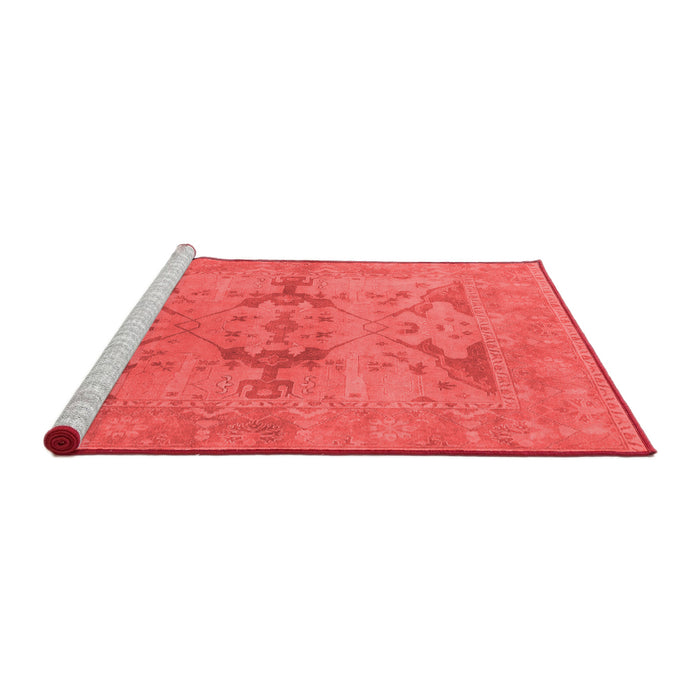 Industrial Red Washable Rugs