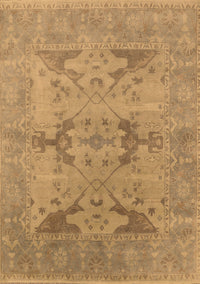 Oriental Brown Industrial Rug, urb1617brn