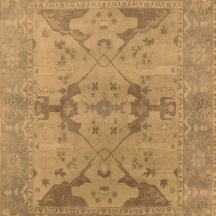 Oriental Brown Industrial Rug, urb1617brn