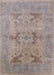 Mid-Century Modern Rose Purple Oriental Rug, urb1617