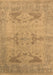 Machine Washable Oriental Brown Industrial Rug, wshurb1618brn