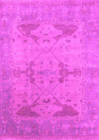 Oriental Pink Industrial Rug, urb1618pnk