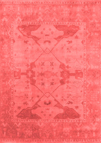 Oriental Red Industrial Rug, urb1618red