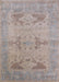 Mid-Century Modern Rosy Brown Pink Oriental Rug, urb1618