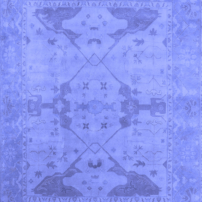 Oriental Blue Industrial Rug, urb1618blu