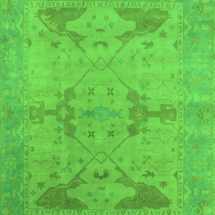 Oriental Green Industrial Rug, urb1618grn