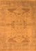 Oriental Orange Industrial Rug, urb1618org