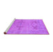 Sideview of Machine Washable Oriental Purple Industrial Area Rugs, wshurb1618pur