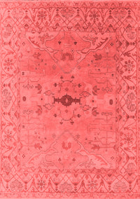 Oriental Red Industrial Rug, urb1619red