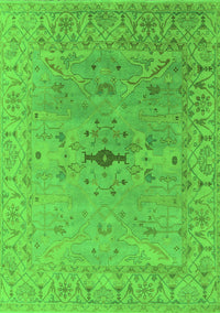 Oriental Green Industrial Rug, urb1619grn